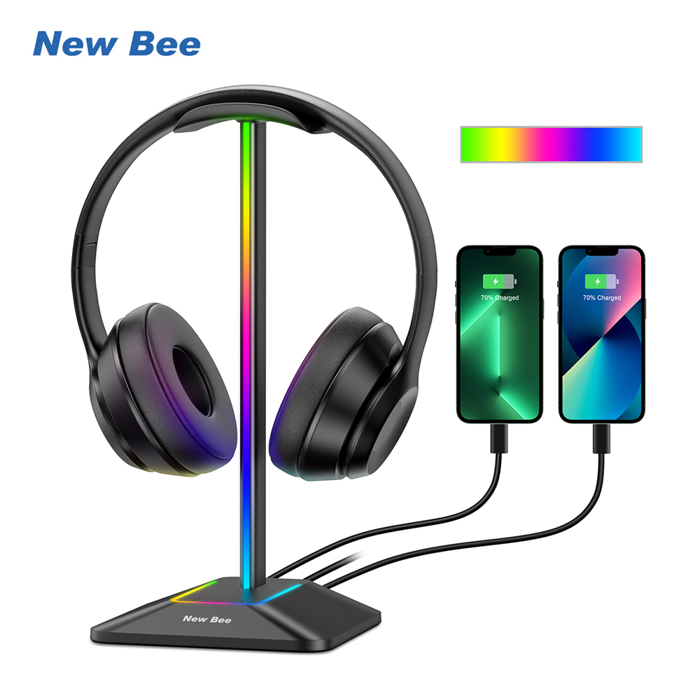Gaming Accessories Setup - جديد Bee Z8 RGB سماعات حامل