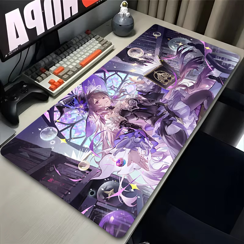 Gaming Accessories Girls - لوحة ماوس كاواي بتصميم فتاة الأنمي