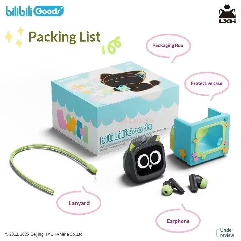 Gaming Accessories Headset - BilibiliGoods CUBEFACE أسطورة لوه Xiaohei LCD