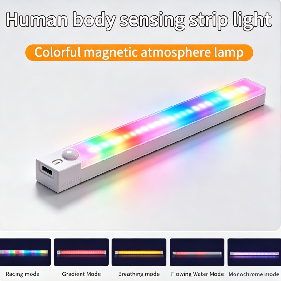 Accessories For Your Gaming Room - مصباح مكتبي LED RGB قابل لإعادة