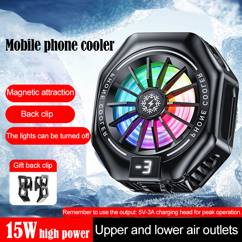Gaming Accessories For Phone - مروحة تبريد بلاك شارك للهواتف المحمولة،