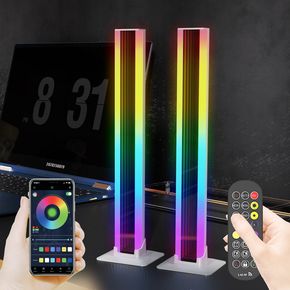 Accessories For Your Gaming Room - RGB Abyss مصباح طاولة مرآة ،