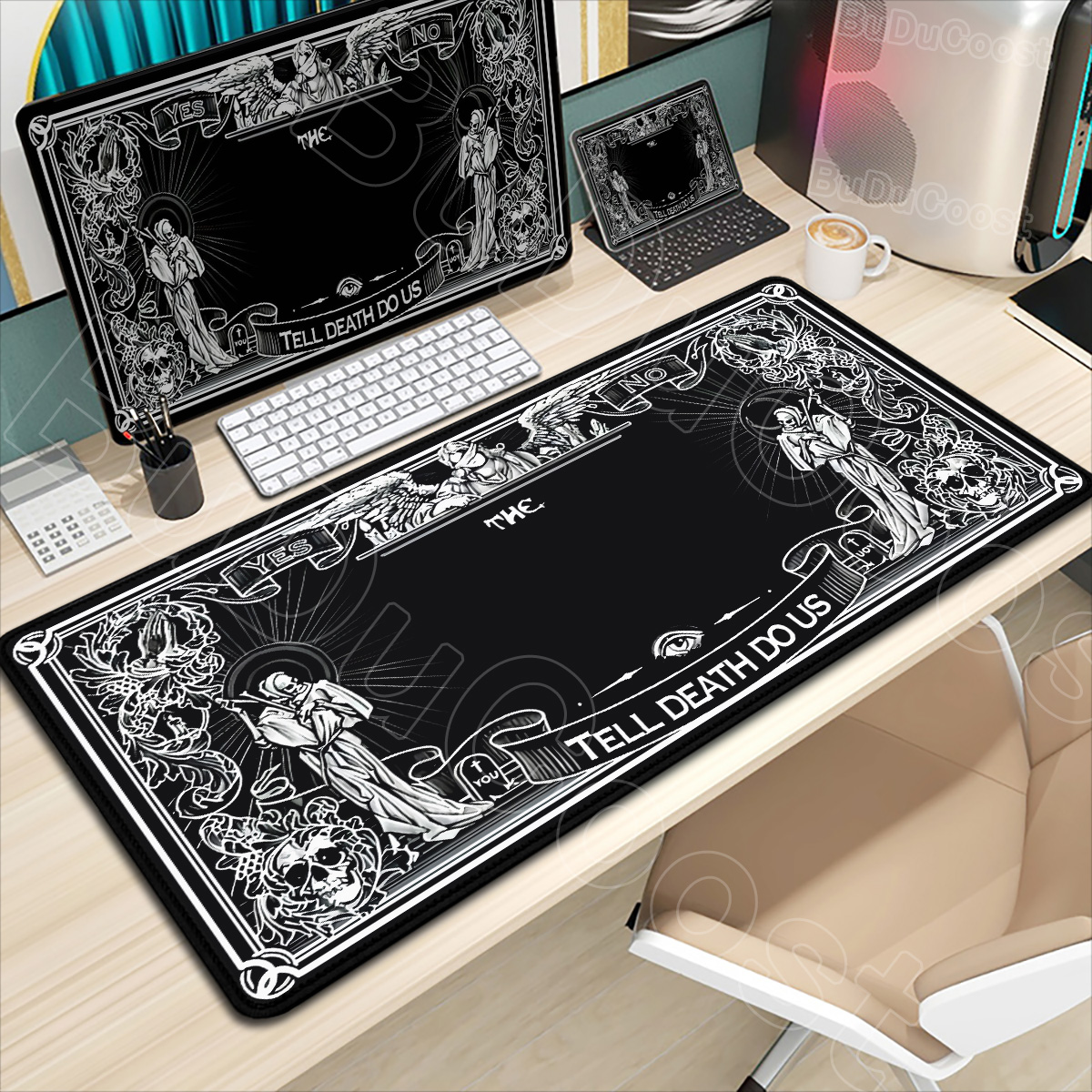Gaming Accessories Organizer - لوحة ماوس ألعاب كبيرة غامضة على