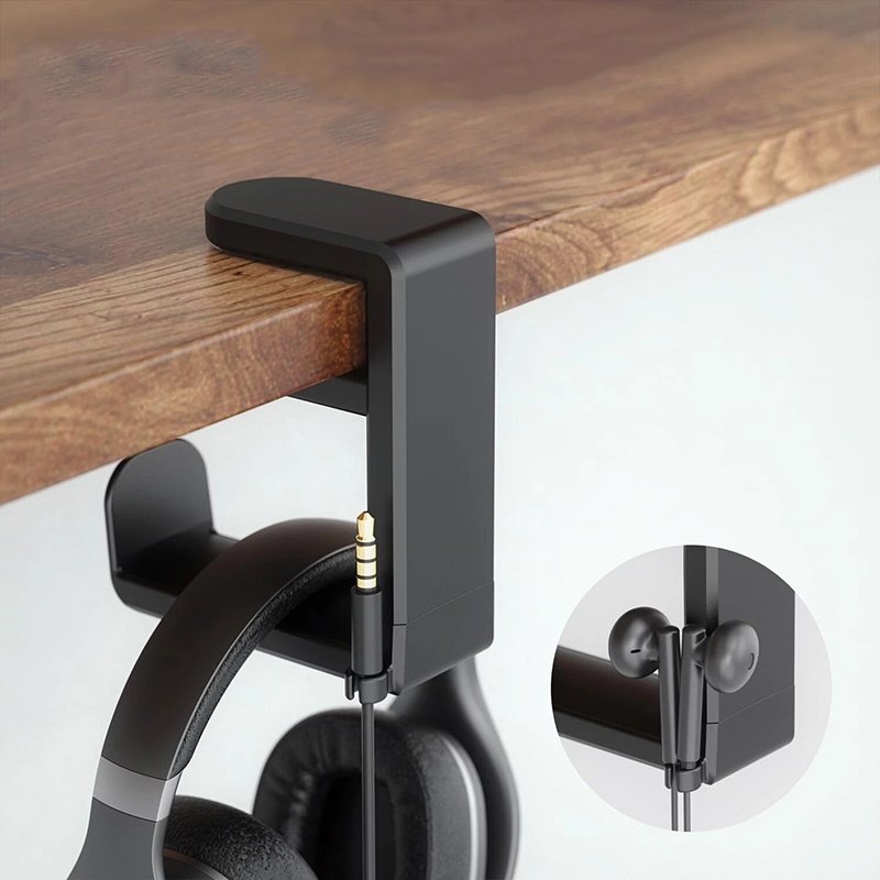 Gaming Accessories Setup - يونيفرسال ديسكتوب 360 ° حامل سماعات