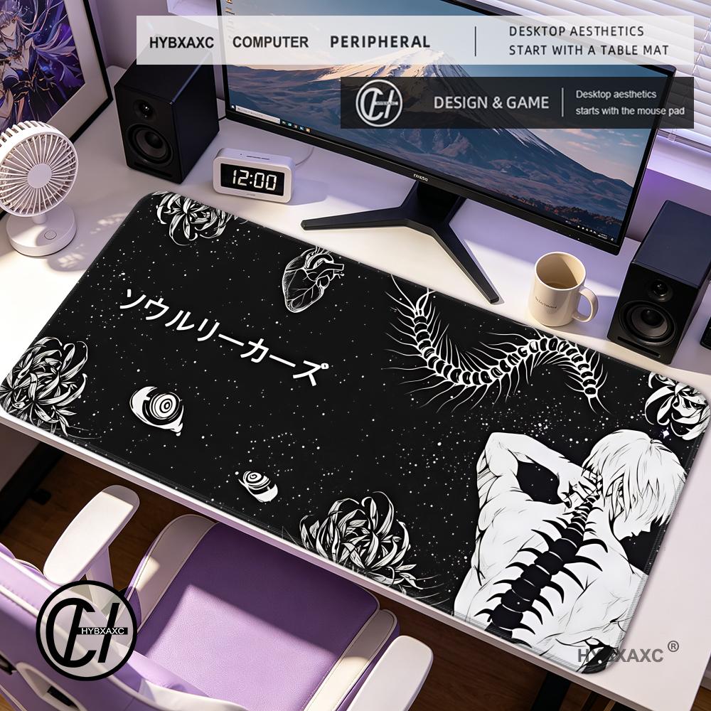 Gaming Accessories Boys - HYBXAXC سجادة ماوس بتصميم أنمي داكن