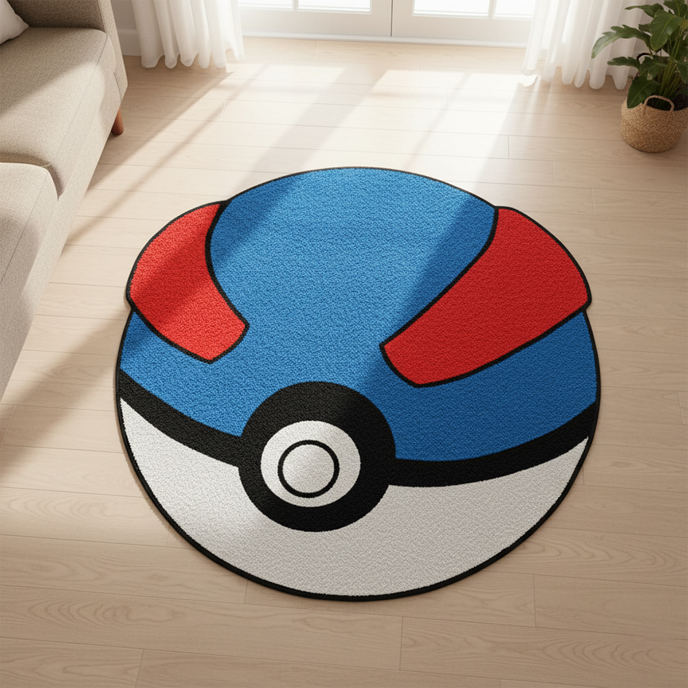 Gaming Accessories For Room - سجادة بوكيمون جريت بول بوكيبول بتصميم