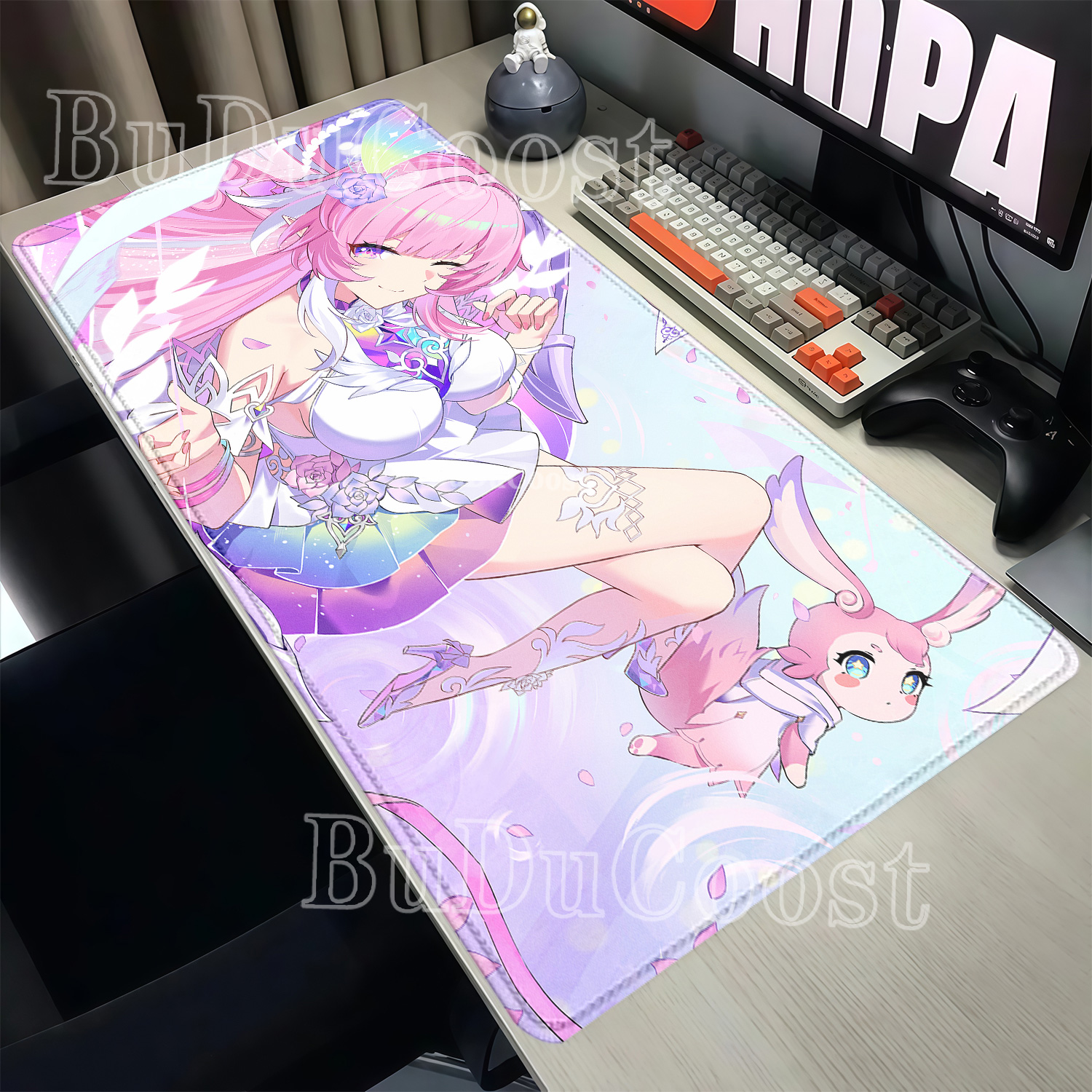 Gaming Accessories Girls - لوحة ماوس كبيرة للألعاب HSR Cyrene