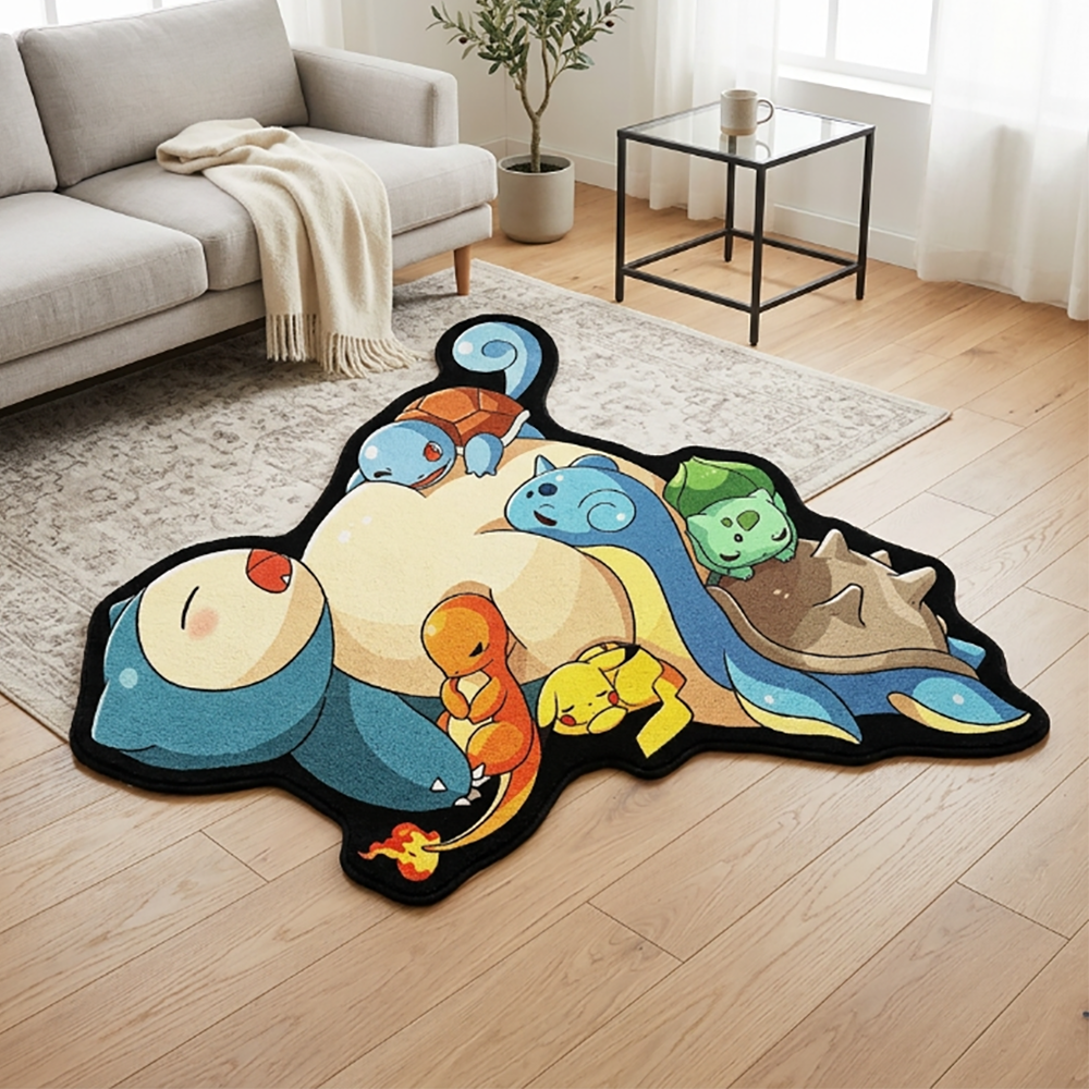 Gaming Accessories For Room - سجادة أرضية لطيفة بتصميم بوكيمون -