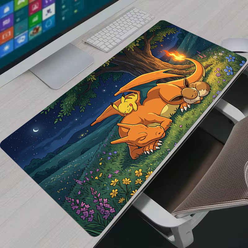 Gaming Accessories For Gaming Desk - لوحة ماوس أنيمي لألعاب الكمبيوتر، لوحة