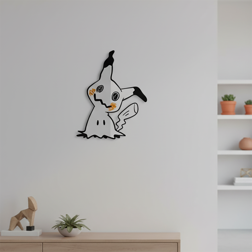 مرآة زجاجية بتصميم كرتوني لشخص - مراجعة Gaming Accessories For Room وسعره