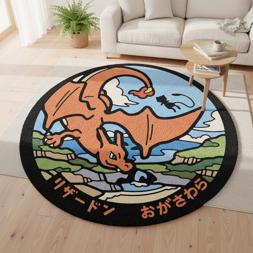سجادة أرضية بوكيمون تشاريزارد  - مراجعة Accessories For Your Gaming Room وسعره