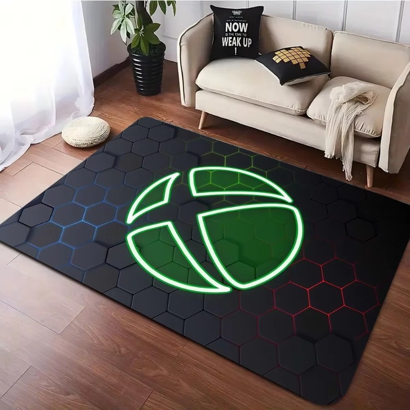 سجادة ألعاب Xbox لغرفة المعيشة - مراجعة Gaming Accessories Boys وسعره