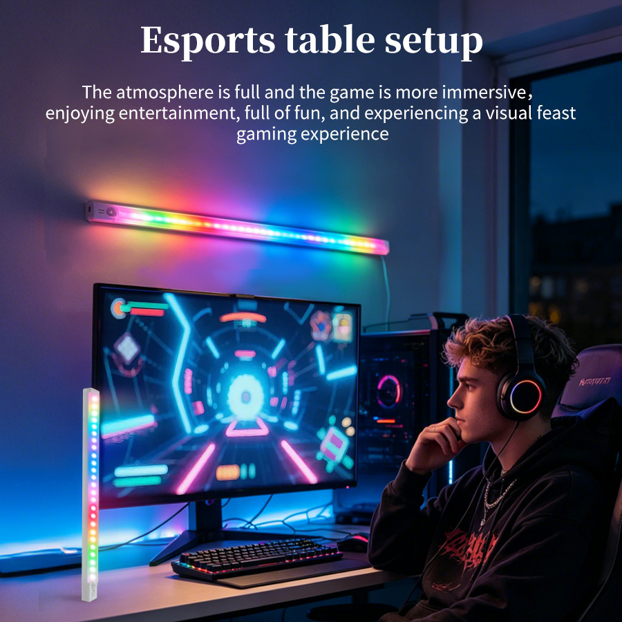 مصباح مكتبي LED RGB قابل لإعاد - مراجعة Accessories For Your Gaming Room وسعره