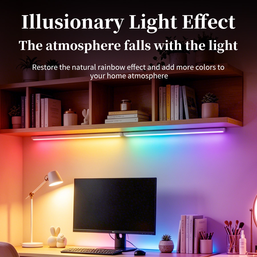 مصباح مكتبي LED RGB قابل لإعاد - مراجعة Accessories For Your Gaming Room وسعره