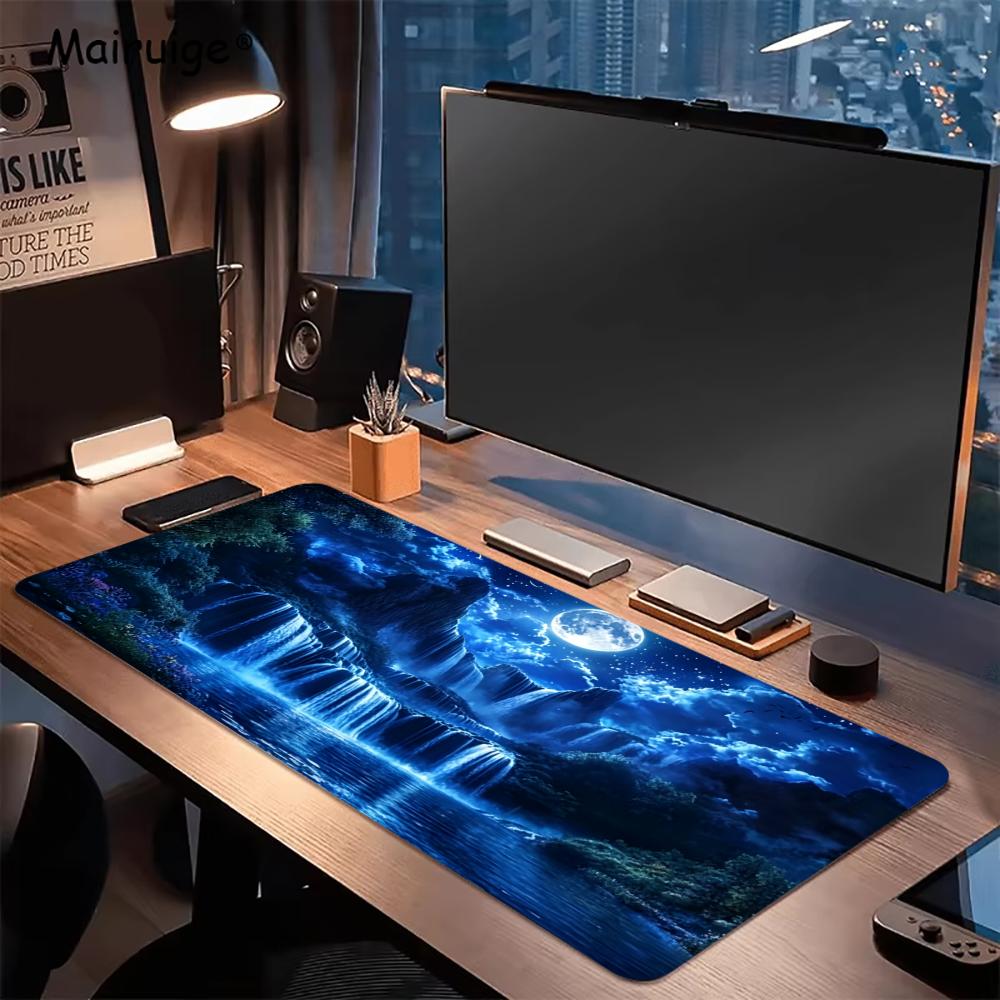 سجادة ماوس بتصميم منظر شلال مض - مراجعة Gaming Accessories Organizer وسعره