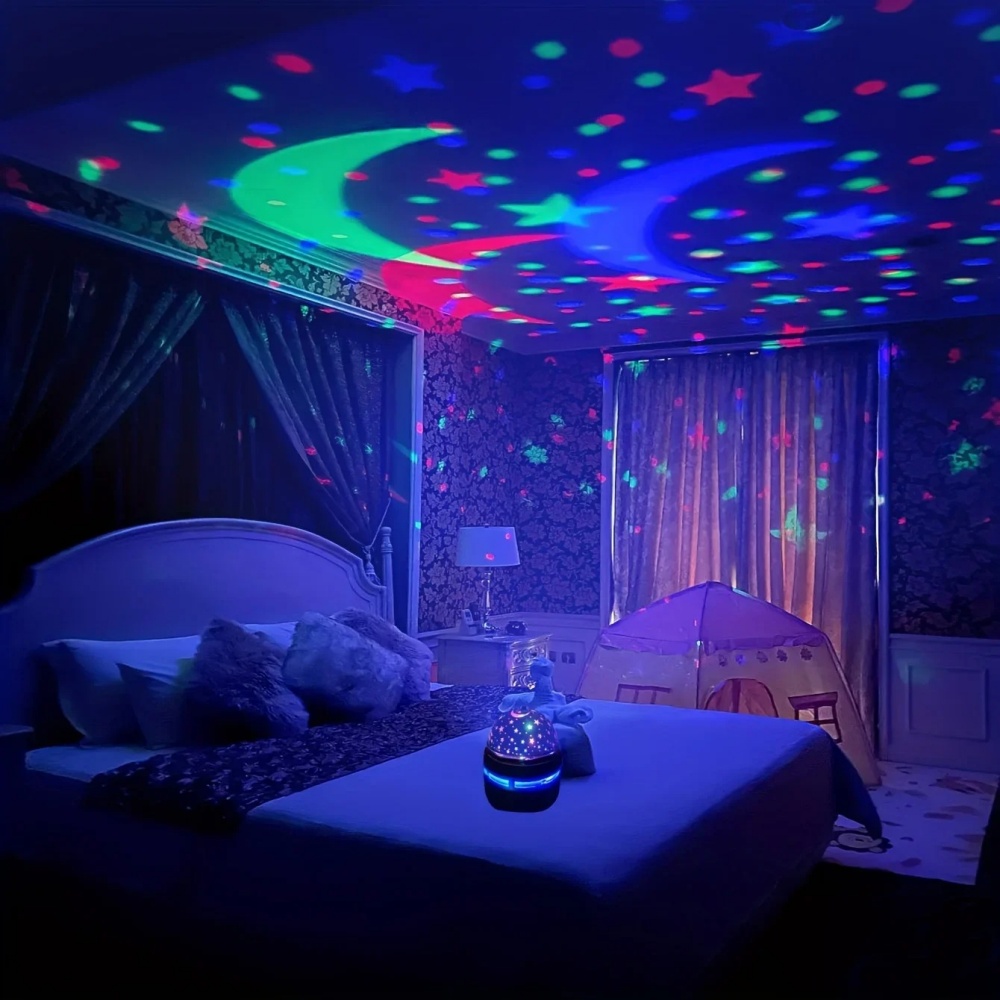 المحمولة LED النجوم ليلة كشاف  - مراجعة Accessories For Your Gaming Room وسعره