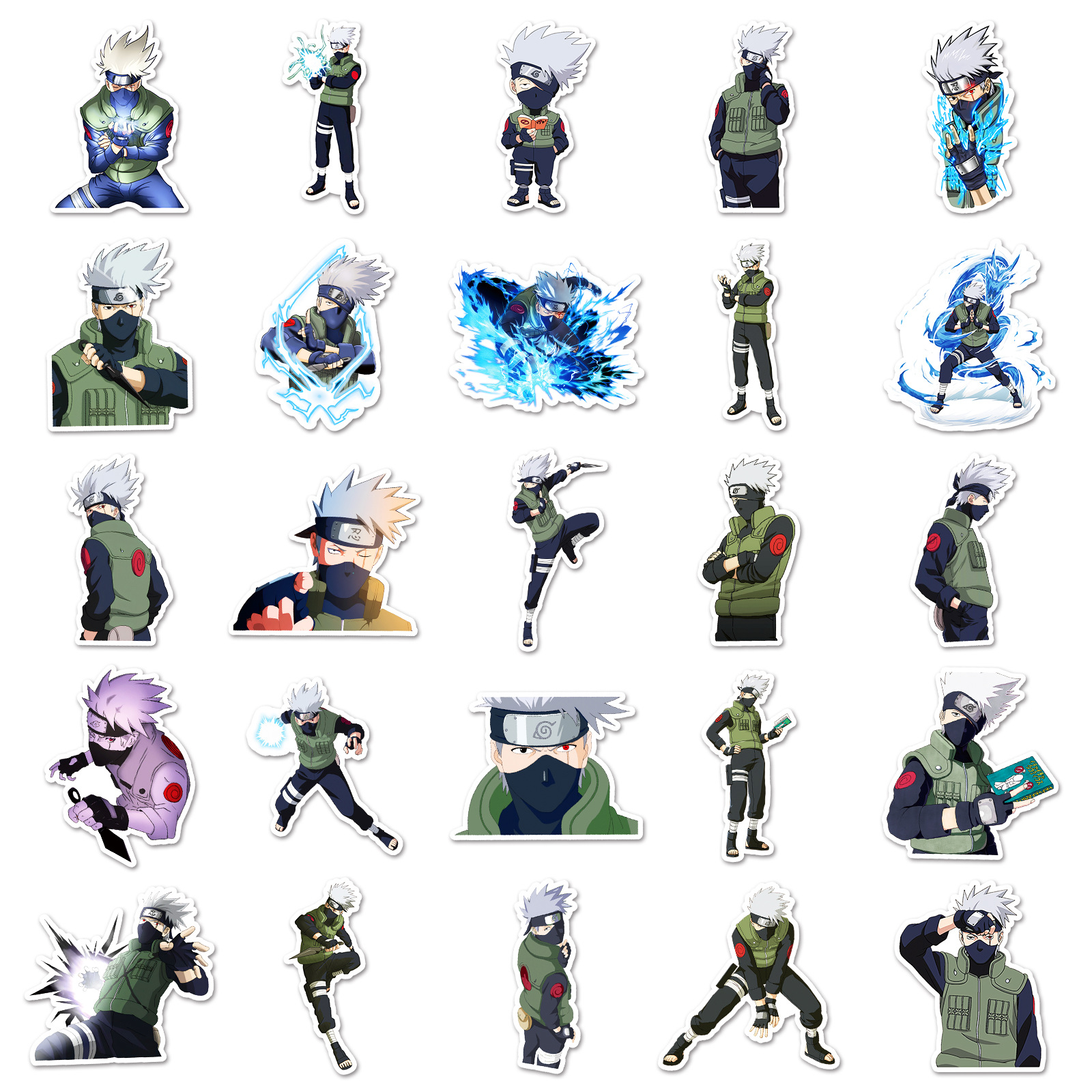50 قطعة من شخصيات الأنمي ناروت - مراجعة Gaming Accessories Anime وسعره