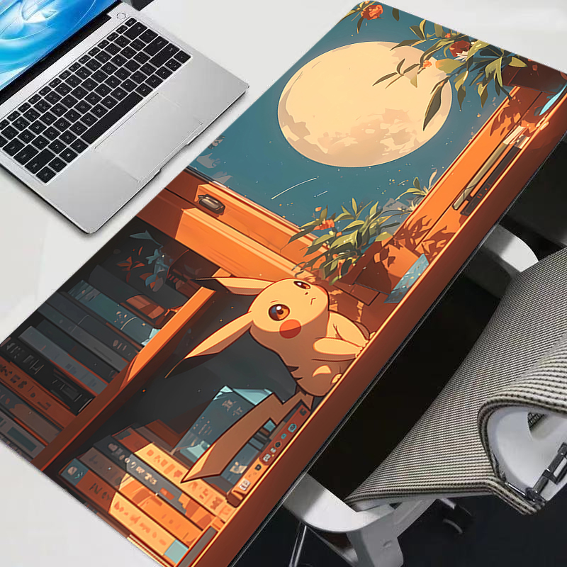 لوحة ماوس كبيرة من مطاط P-Pika - مراجعة Gaming Accessories For Gaming Desk وسعره