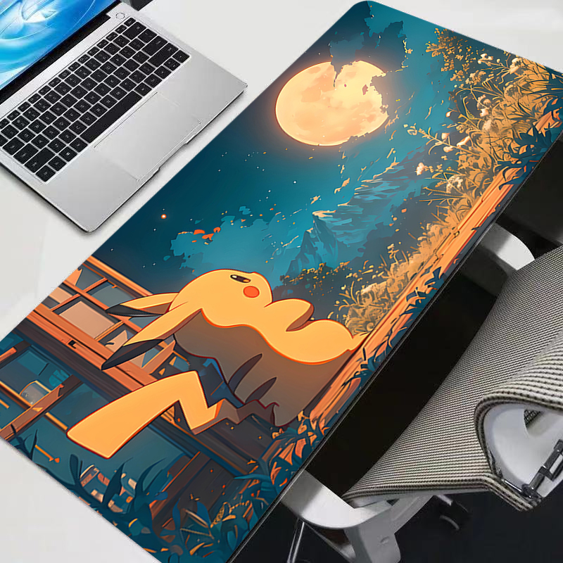لوحة ماوس كبيرة من مطاط P-Pika - مراجعة Gaming Accessories For Gaming Desk وسعره