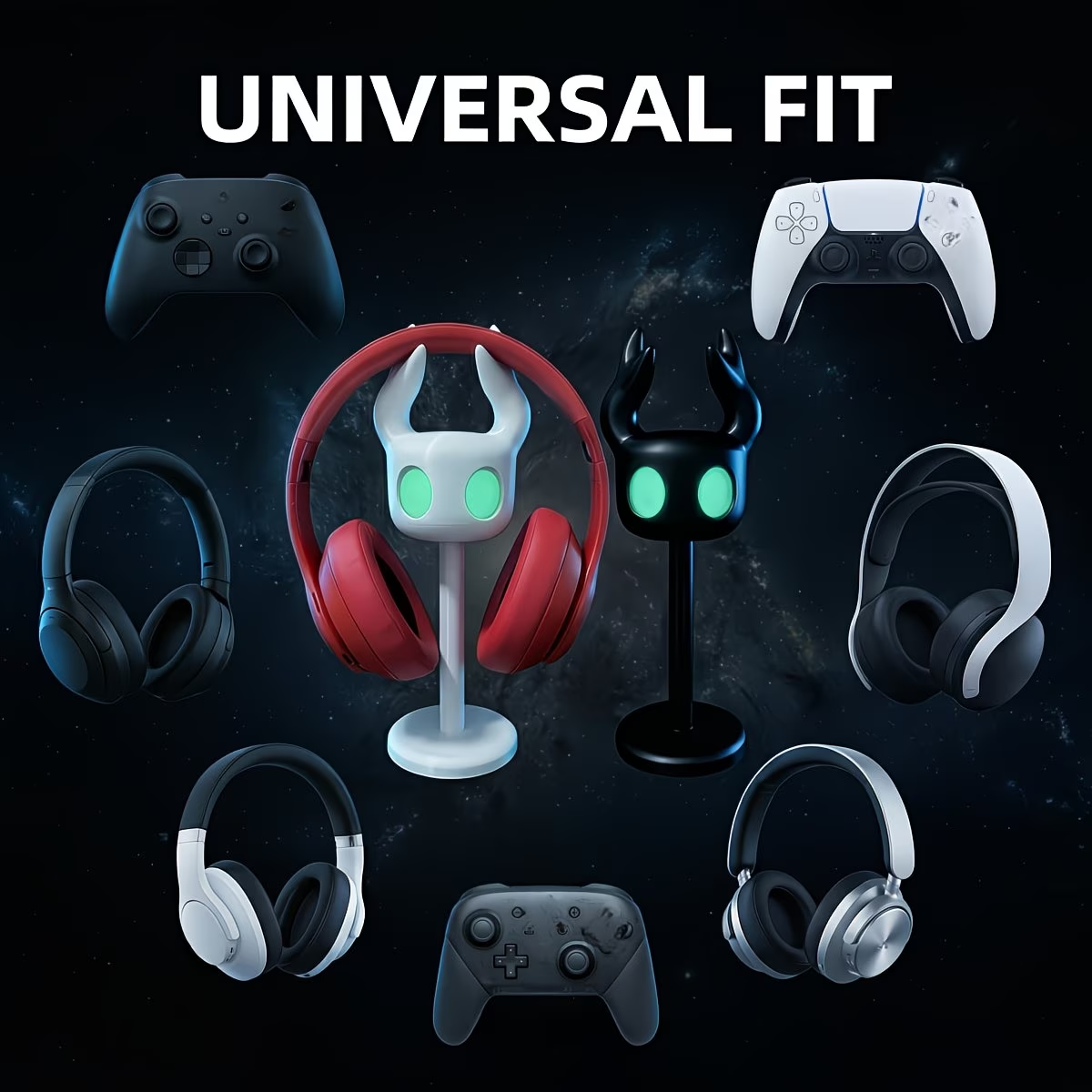 حامل وحدة تحكم الألعاب بتصميم  - مراجعة Gaming Accessories Setup وسعره