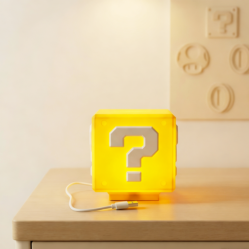 مصباح على شكل مكعب الأسئلة 202 - مراجعة Gaming Accessories For Room وسعره