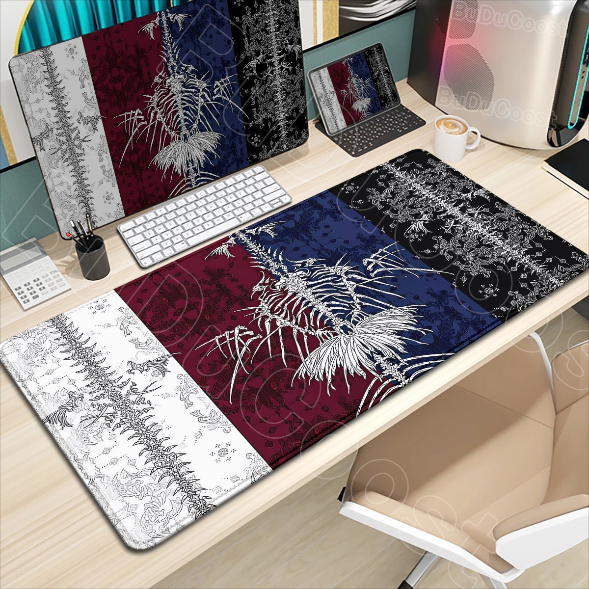 لوحة ماوس ألعاب كبيرة غامضة عل - مراجعة Gaming Accessories Organizer وسعره