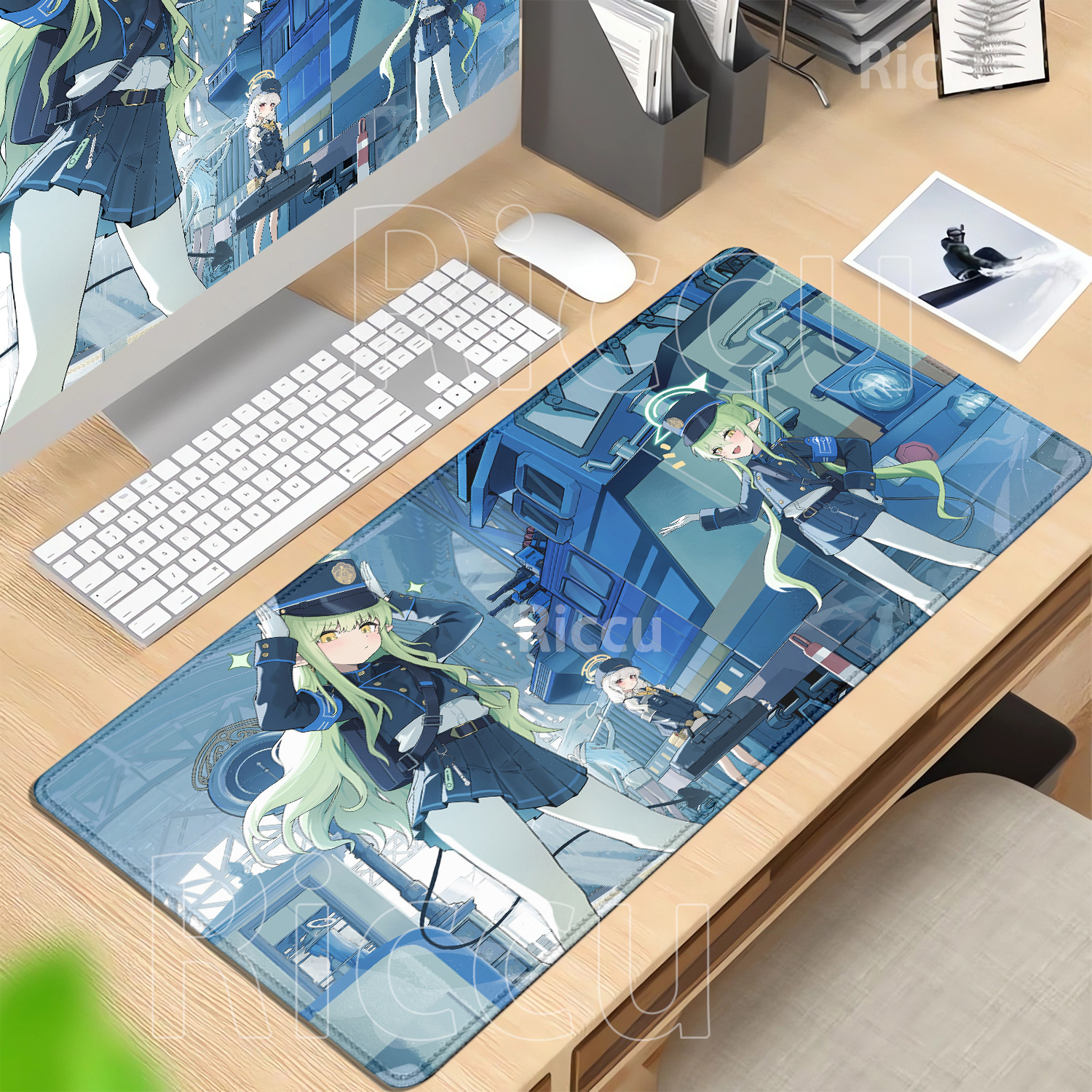 لوحة ماوس للألعاب بتصميم أنيمي - مراجعة Gaming Accessories Girls وسعره