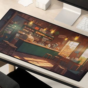 Kawaii أنيمي حصيرة مكتبية مقهى - مراجعة Gaming Accessories Shop وسعره