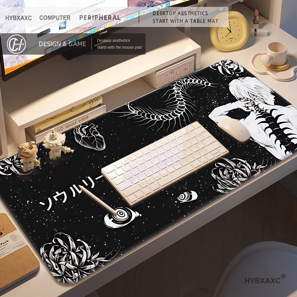 HYBXAXC سجادة ماوس بتصميم أنمي - مراجعة Gaming Accessories Boys وسعره