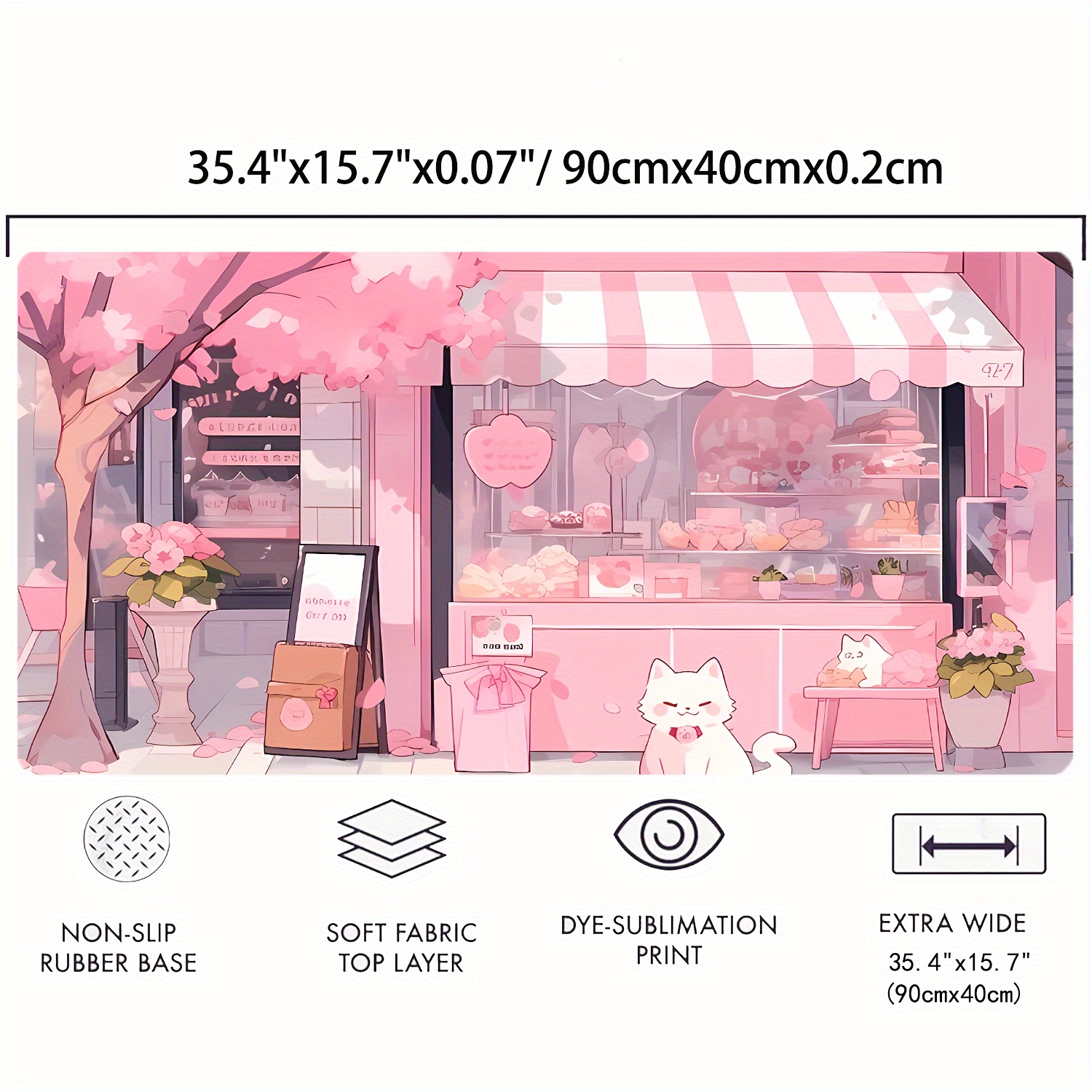 لوحة ماوس كبيرة للألعاب، بساط  - مراجعة Gaming Accessories Shop وسعره