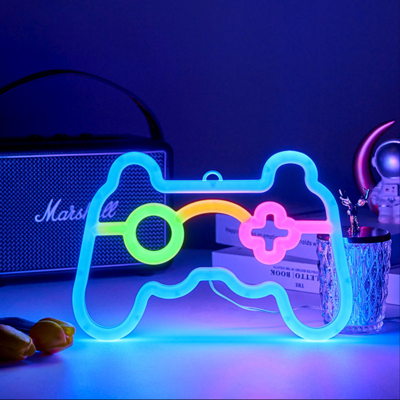 أضواء إشارة النيون للألعاب، مص - مراجعة Accessories For Your Gaming Room وسعره