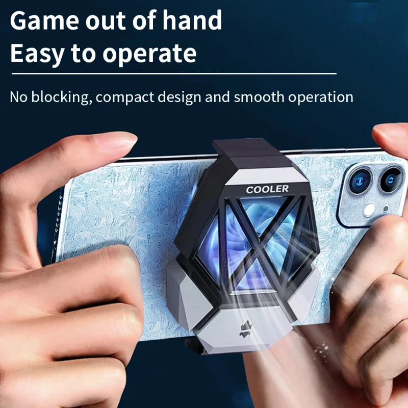 DY08 مشعاع مروحة تبريد الهاتف  - مراجعة Gaming Accessories For Phone وسعره