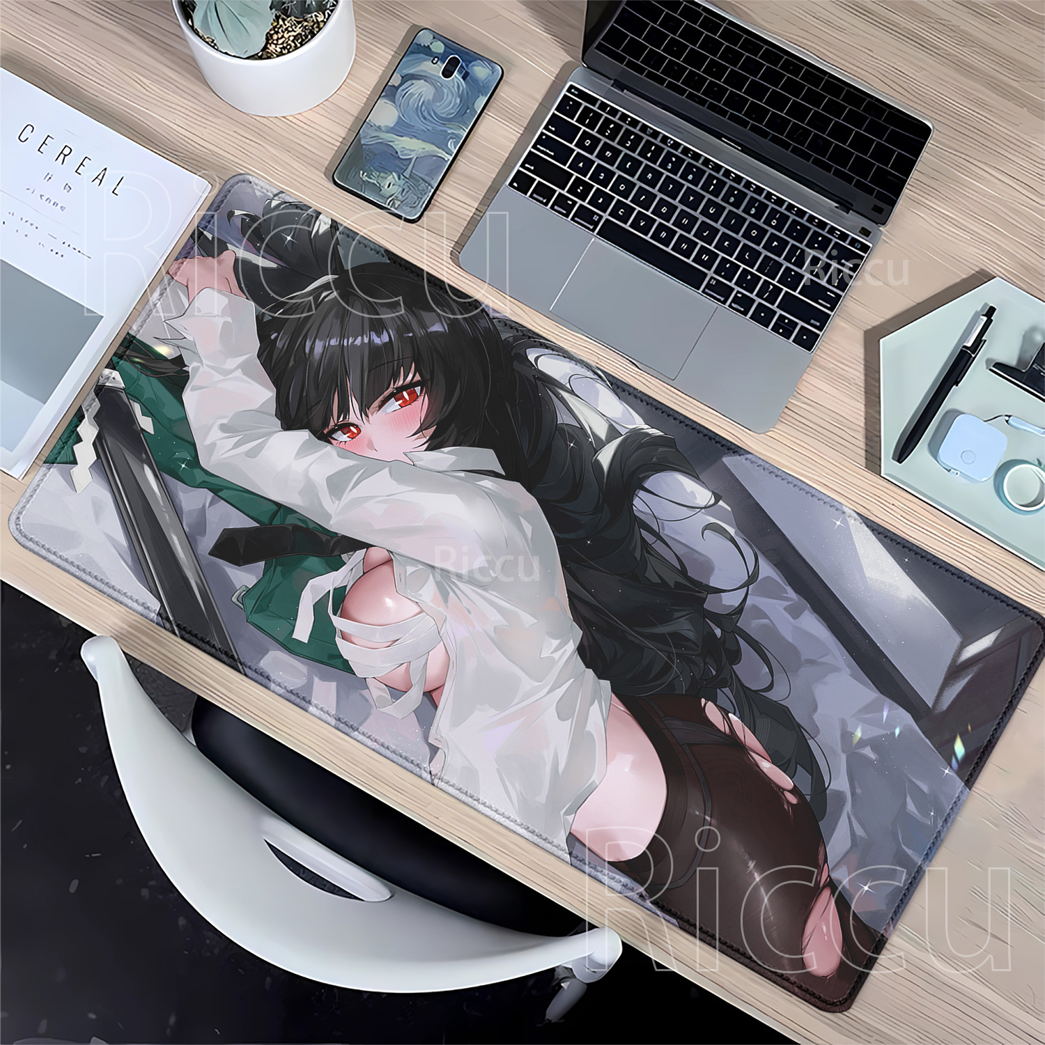 لوحة ماوس ZZZ هوشيمي ميابي زين - مراجعة Gaming Accessories Girls وسعره