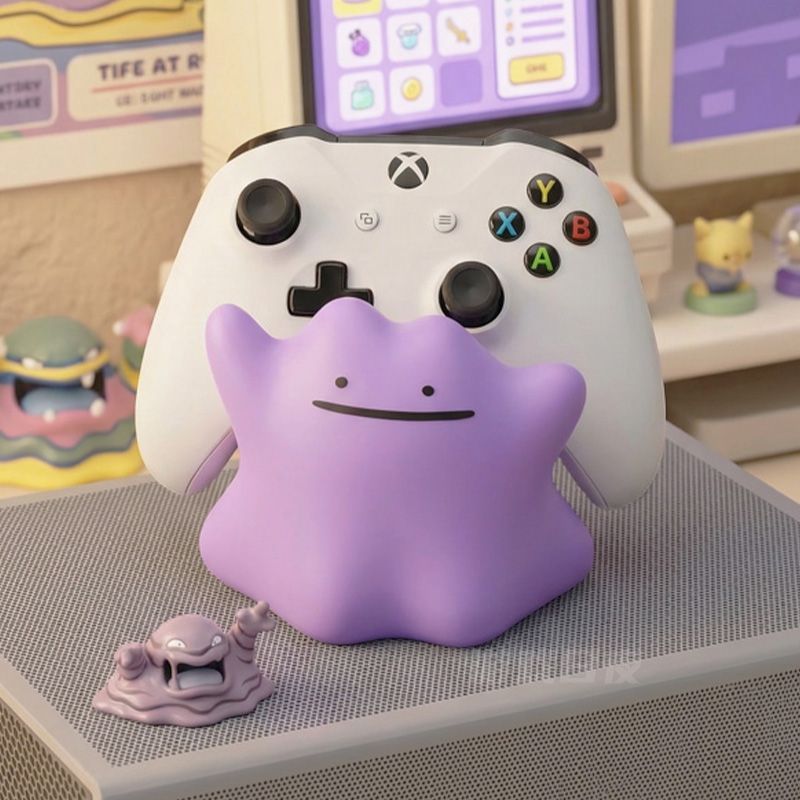 حامل تحكم ألعاب بوكيمون بطول 9 - مراجعة Gaming Accessories Anime وسعره
