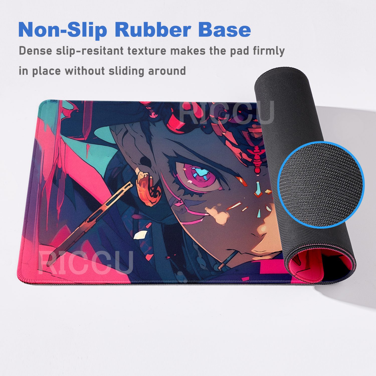 بساط مكتب بتصميم أنيمي للرجال، - مراجعة Gaming Accessories Boys وسعره