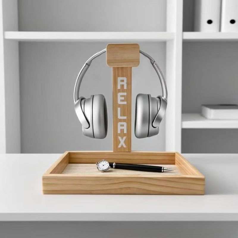 حامل خشبي لسماعات الألعاب، منظ - مراجعة Gaming Accessories Organizer وسعره
