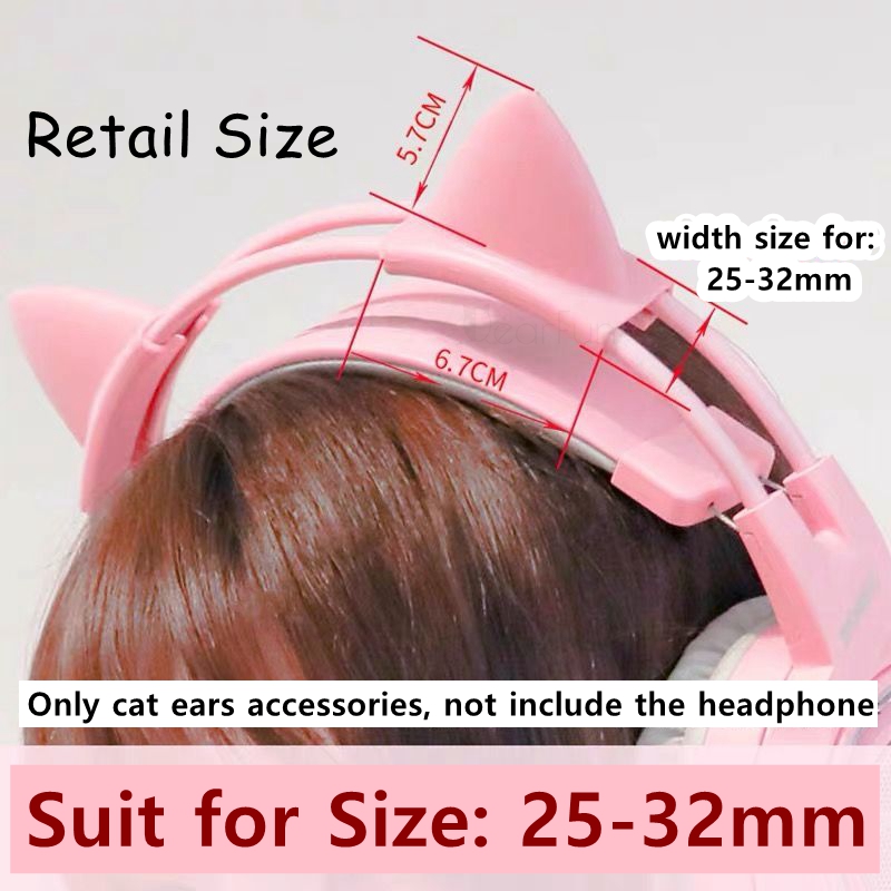 قلادة سيليكون وردية على شكل آذ - مراجعة Gaming Accessories Girls وسعره