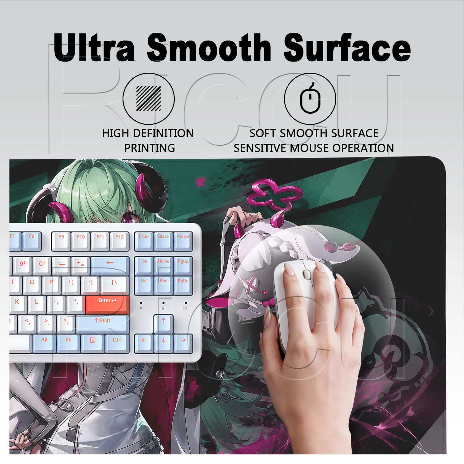 سجادة ألعاب إلكترونية مطاطية غ - مراجعة Gaming Accessories Girls وسعره