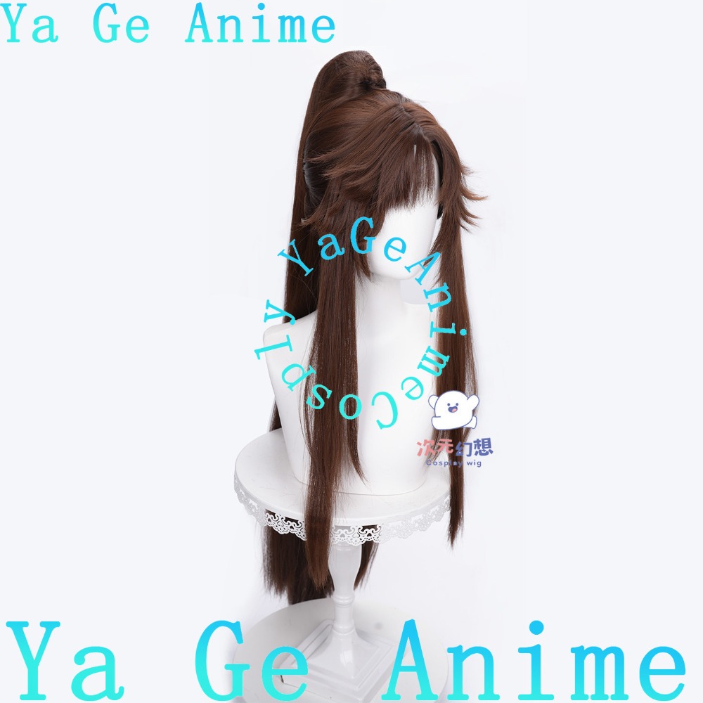 شعر مستعار للتنكر باللون البني - مراجعة Gaming Accessories Anime وسعره
