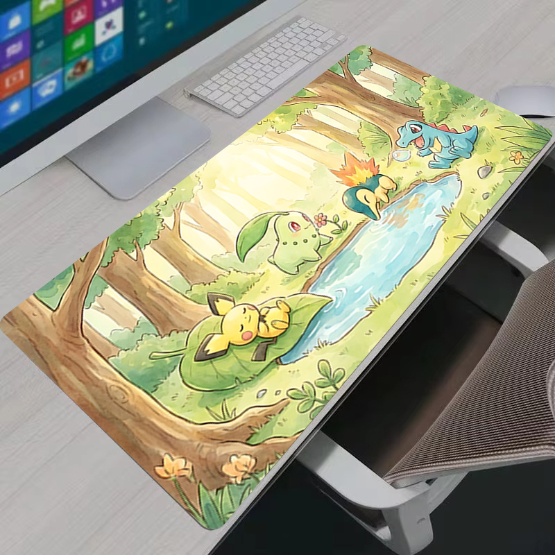لوحة ماوس أنيمي لألعاب الكمبيو - مراجعة Gaming Accessories For Gaming Desk وسعره